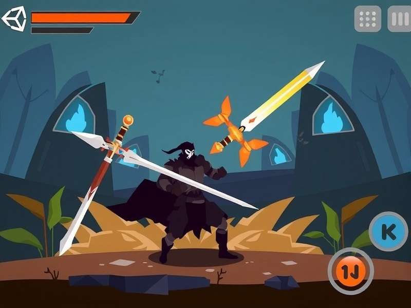 Unity Warrior King Gameplay Screenshot